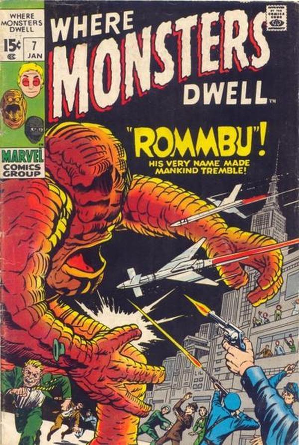Where Monsters Dwell #7 cover