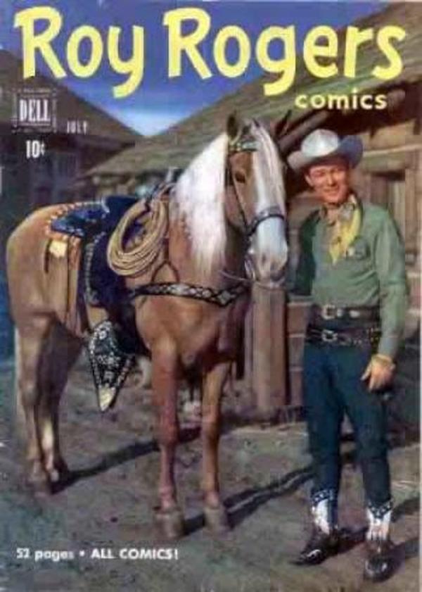Roy Rogers Comics #43 cover