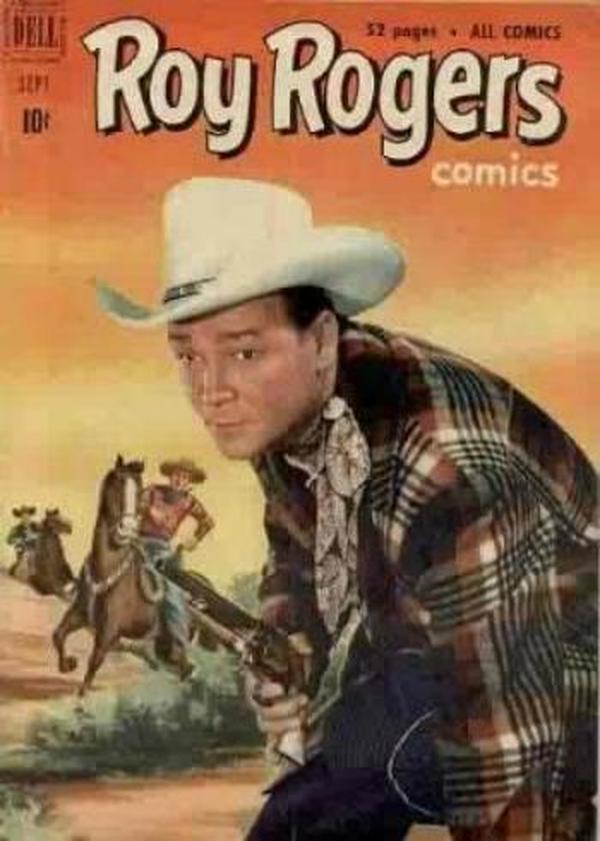 Roy Rogers Comics #45 cover