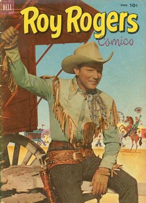 Roy Rogers Comics #53 cover