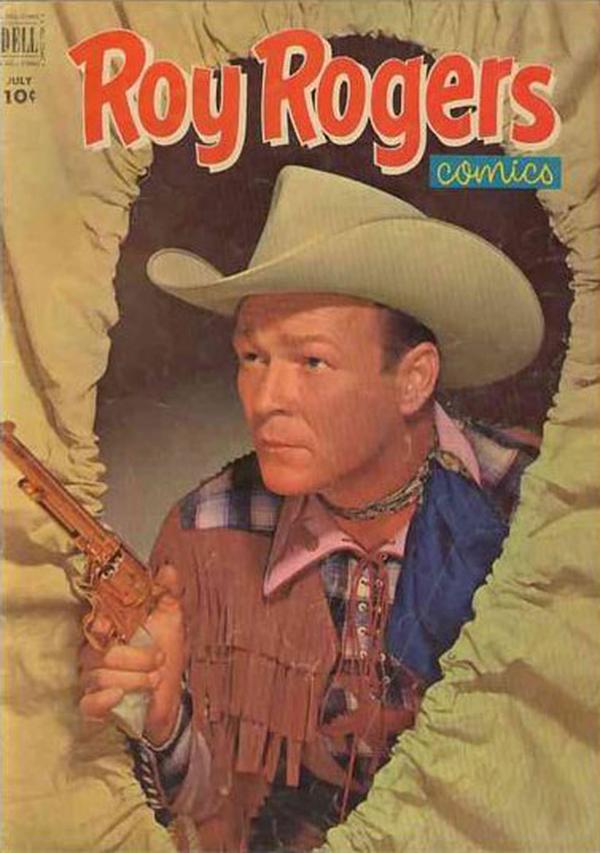 Roy Rogers Comics #55 cover