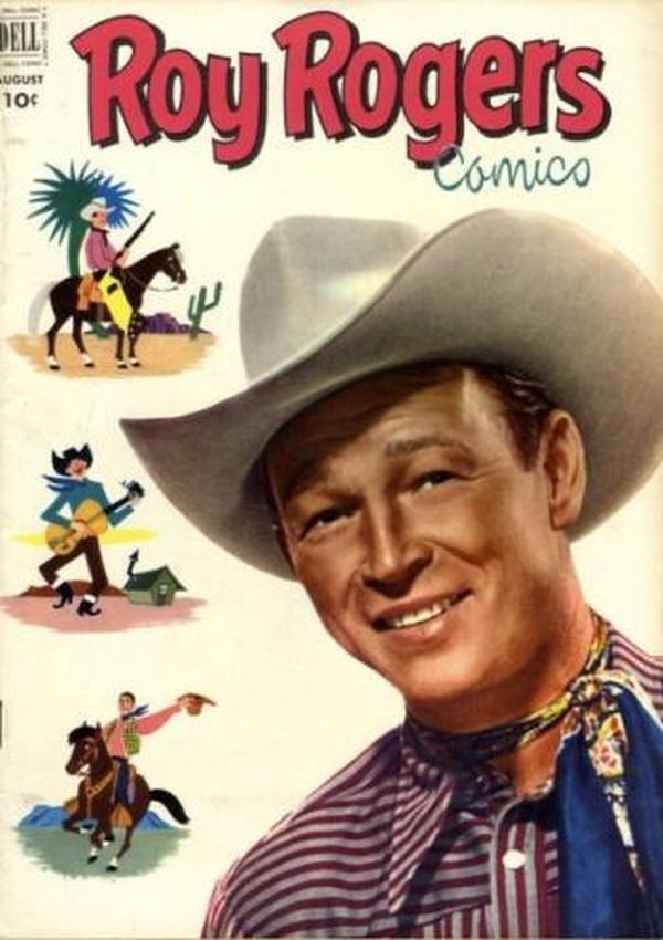 Roy Rogers Comics #56 cover