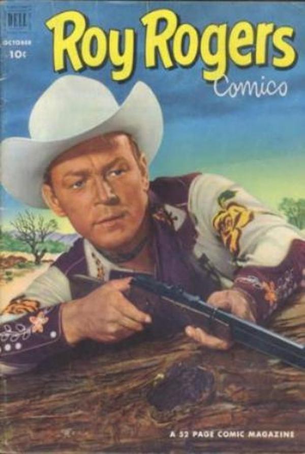 Roy Rogers Comics #58 cover