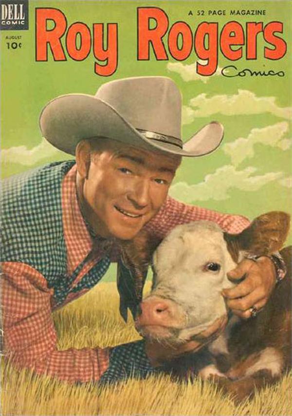 Roy Rogers Comics #68 cover