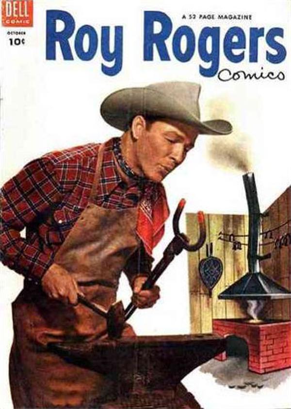 Roy Rogers Comics #70 cover