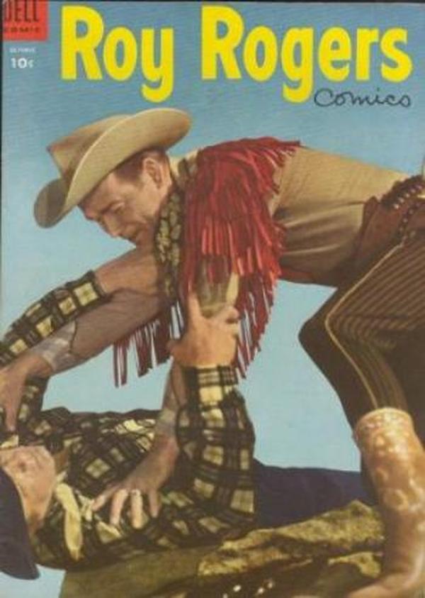 Roy Rogers Comics #82 cover