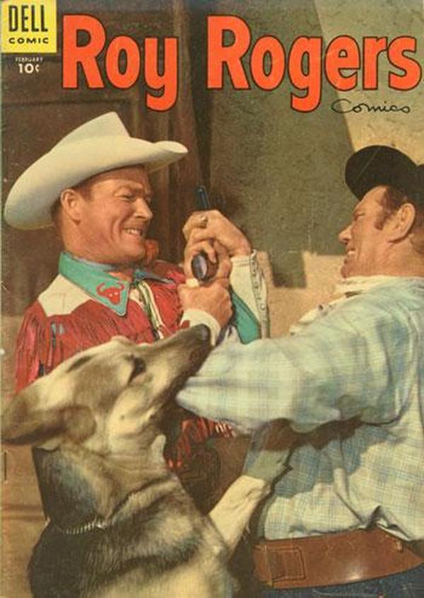 Roy Rogers Comics #86 cover