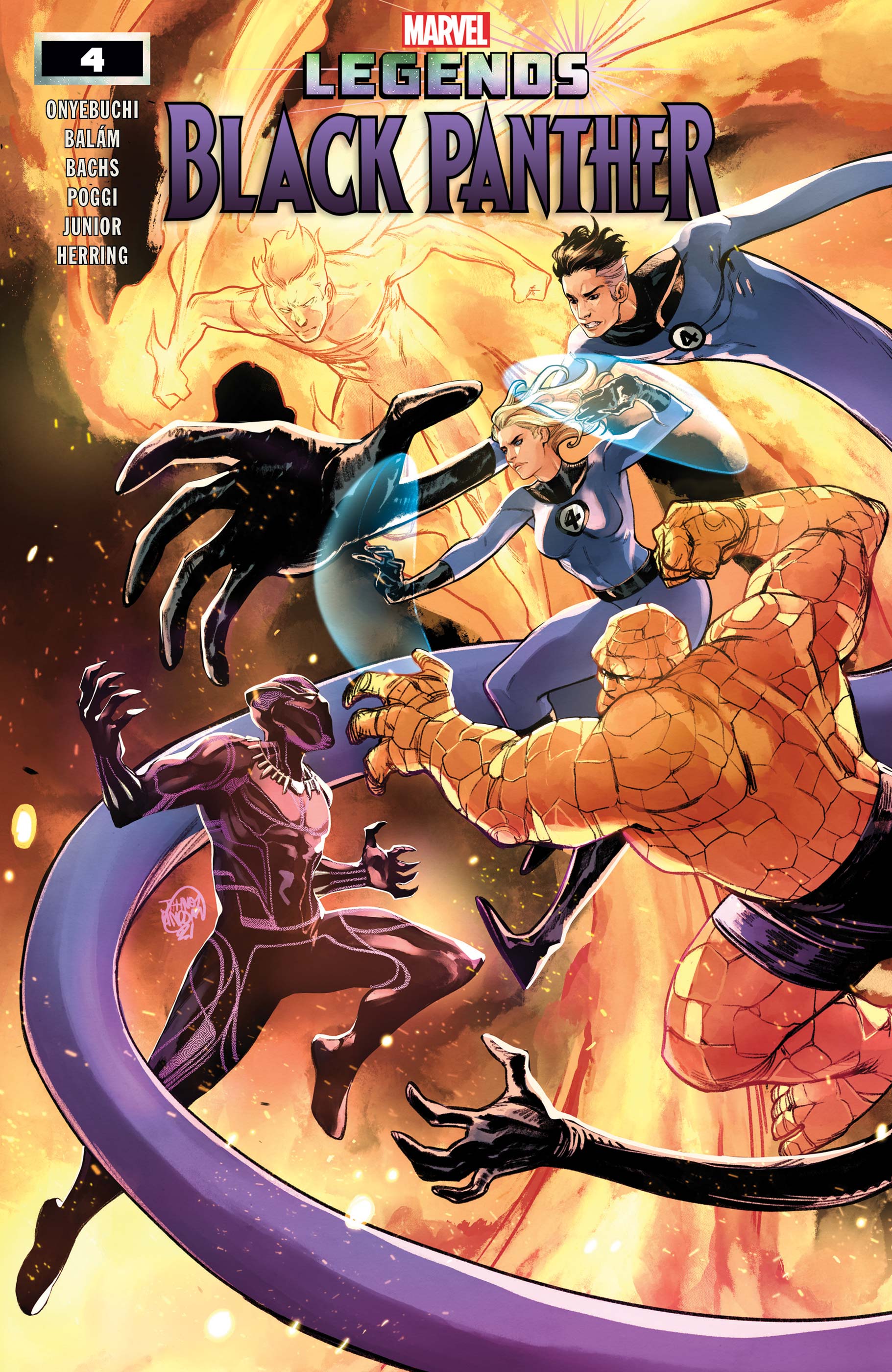 Black Panther Legends #4 cover