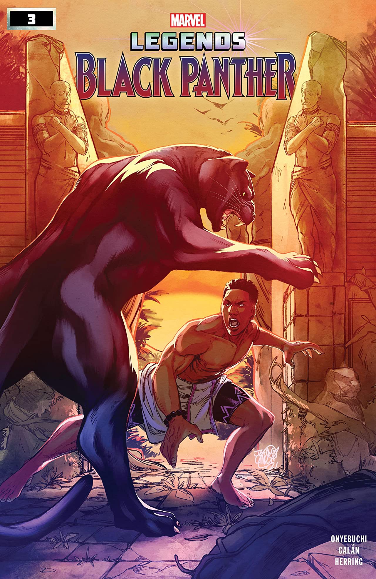Black Panther Legends #3 cover