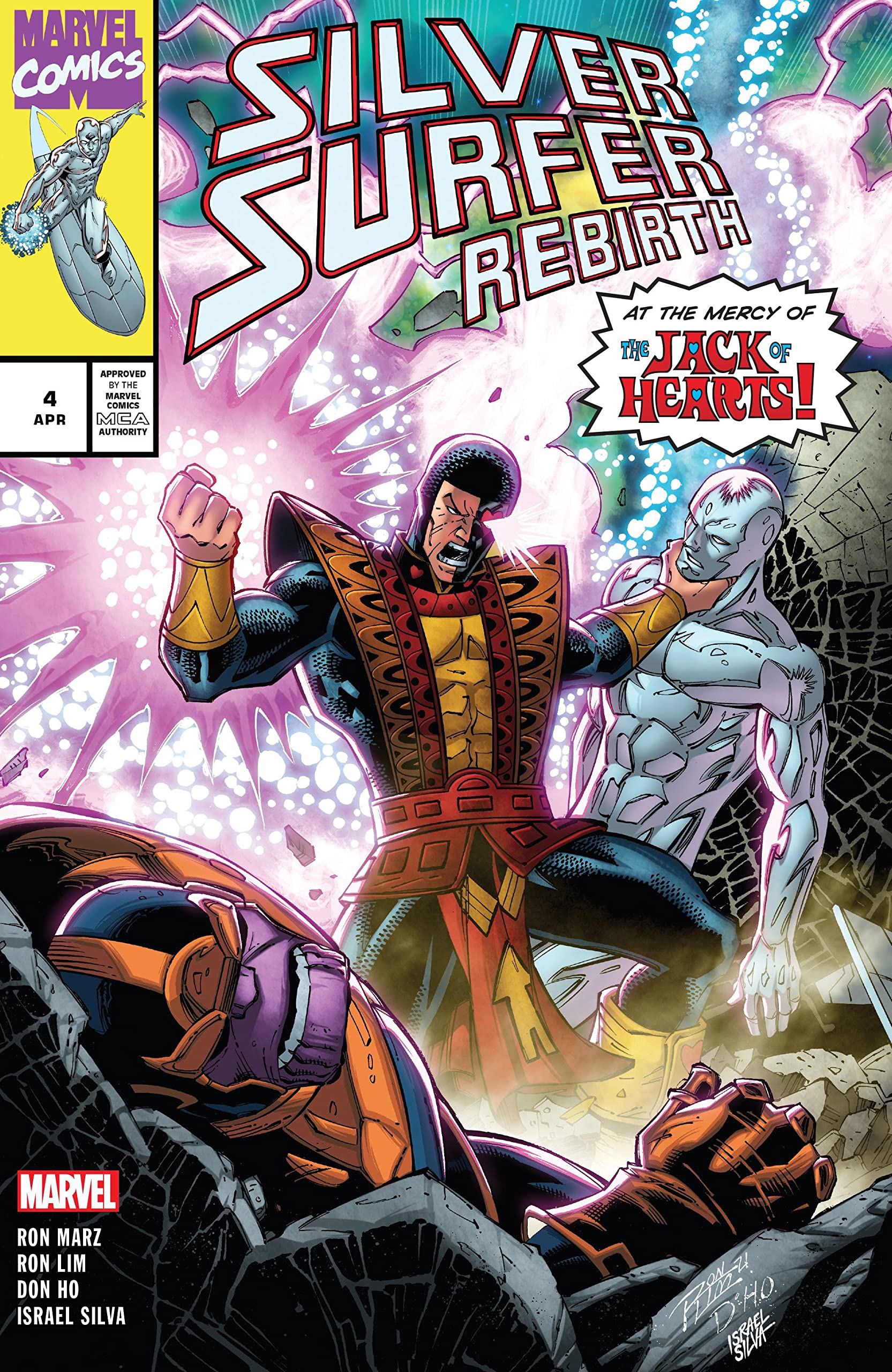 Silver Surfer Rebirth #4 cover