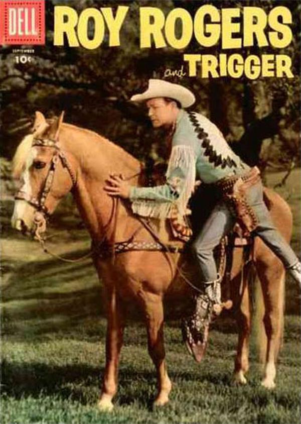 Roy Rogers and Trigger #105 cover