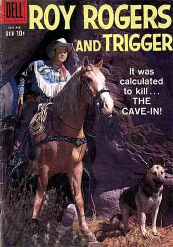 Roy Rogers and Trigger #129 cover