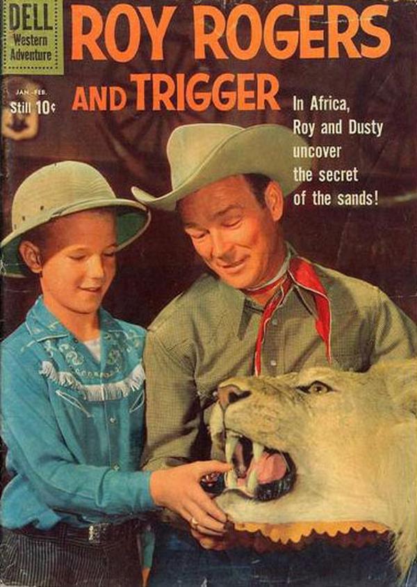 Roy Rogers and Trigger #135 cover