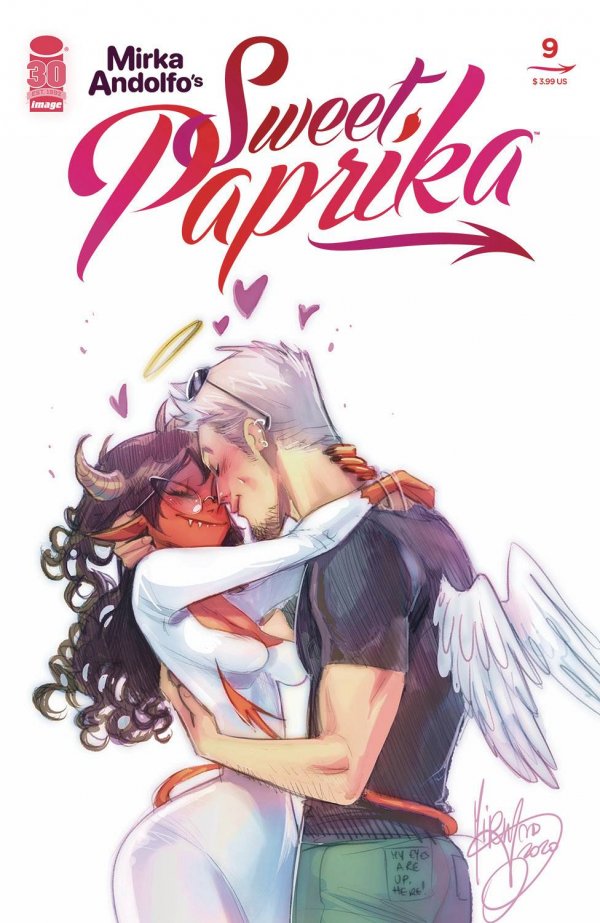 Mirka Andolfo's Sweet Paprika #9 cover