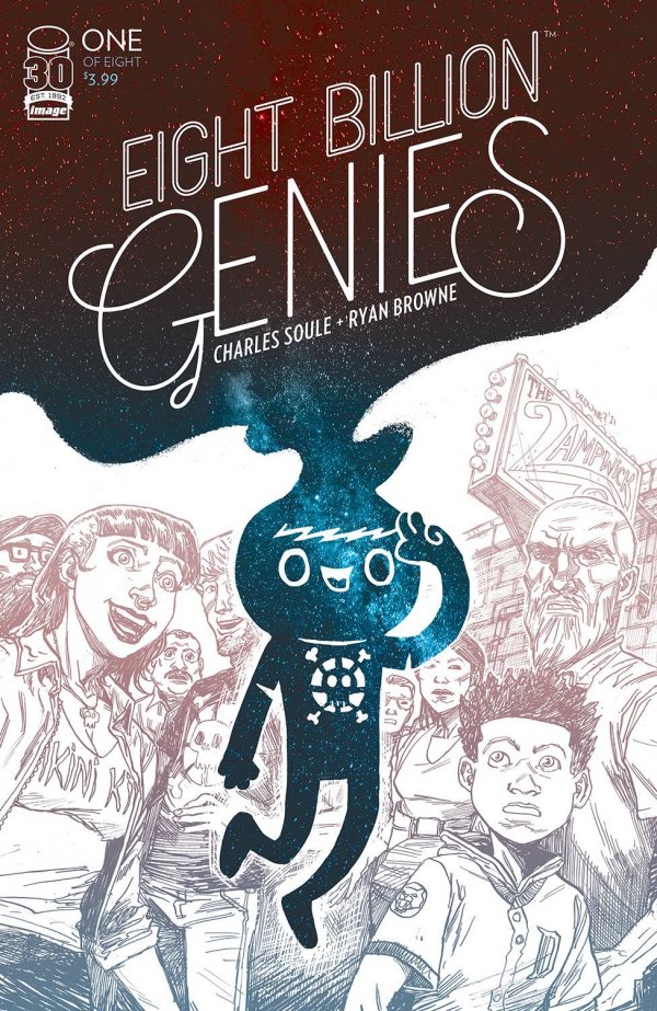 Eight Billion Genies #1 cover