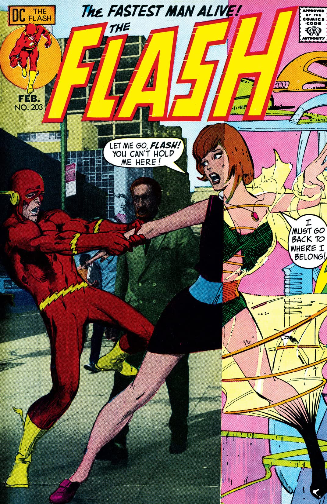 The Flash #203 cover