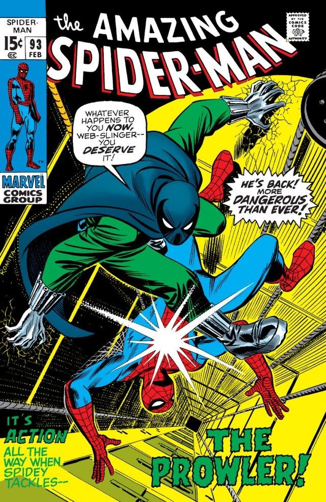 The Amazing Spider-Man #93 cover