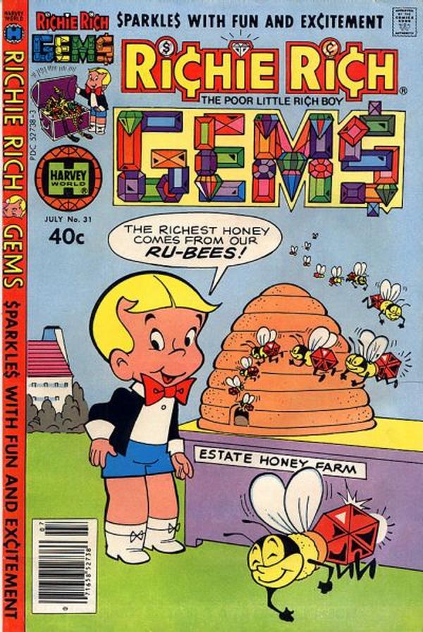 Richie Rich Gems #31 cover