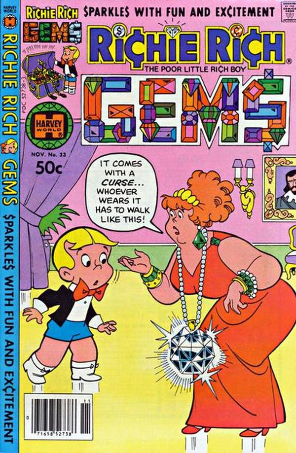 Richie Rich Gems #33 cover