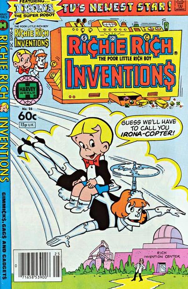 Richie Rich Inventions #25 cover
