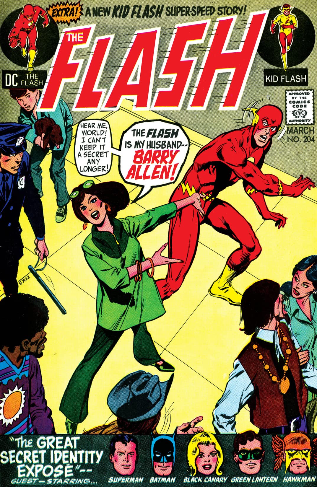 The Flash #204 cover