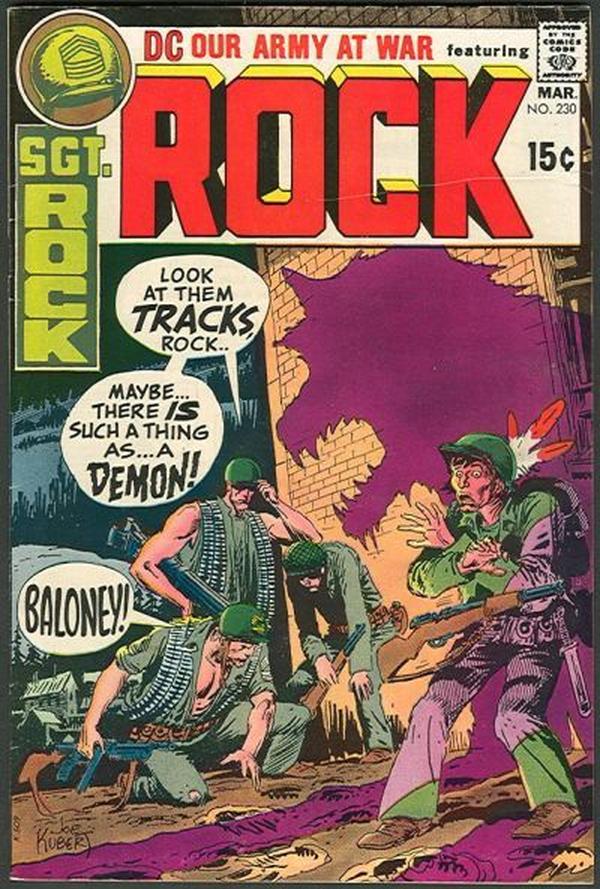 Our Army at War #230 cover
