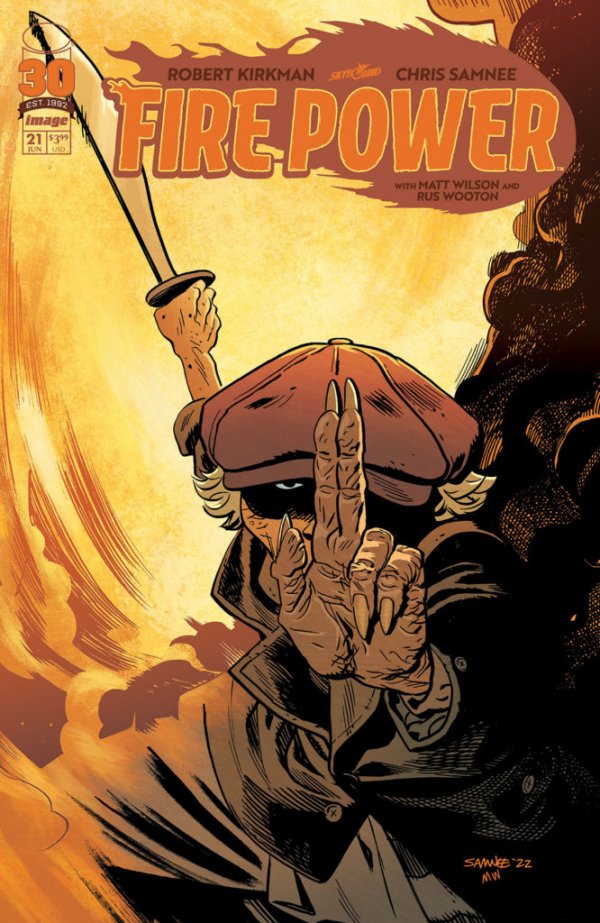 Fire Power #21 cover