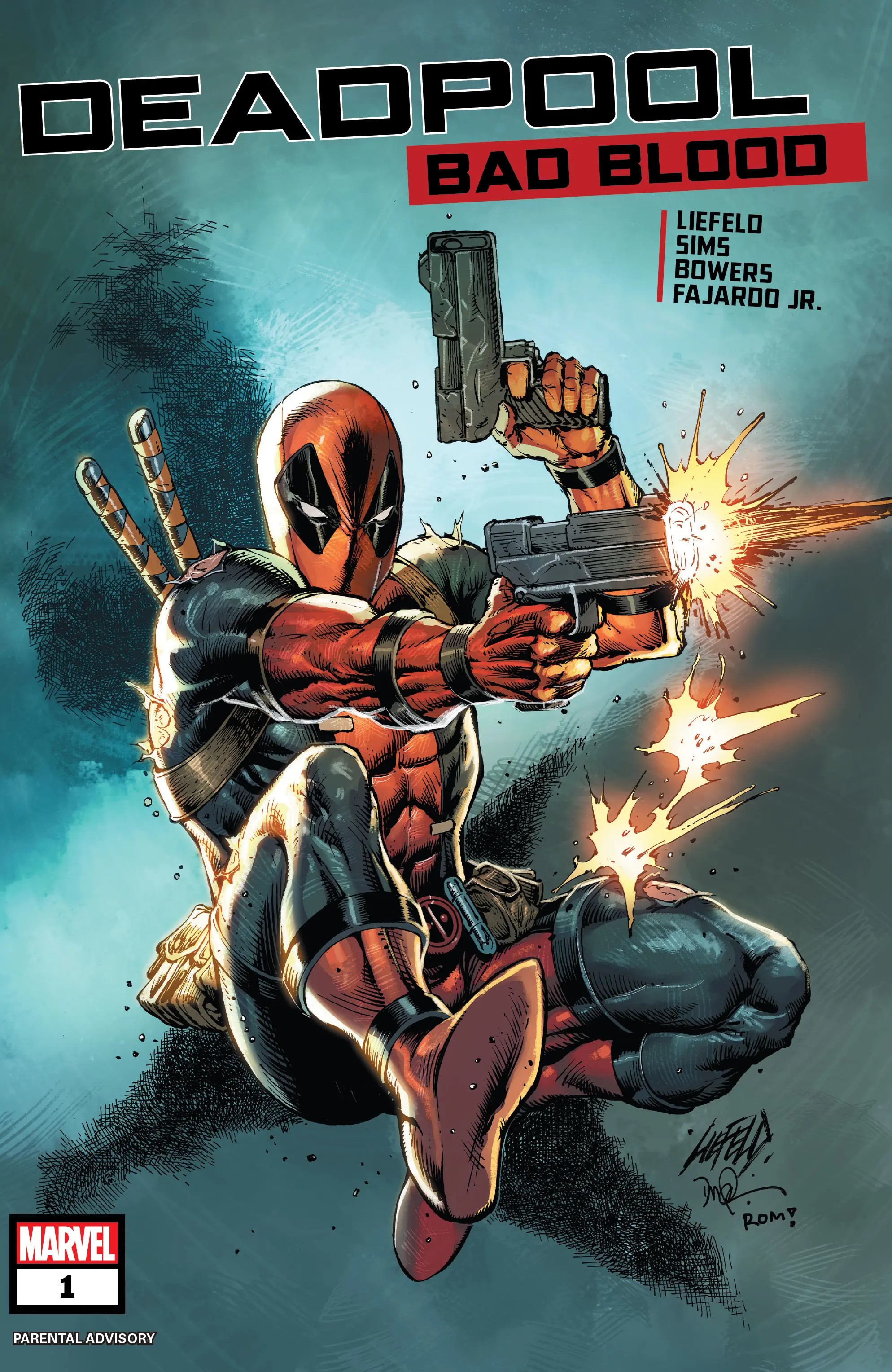 Deadpool: Bad Blood #1 cover
