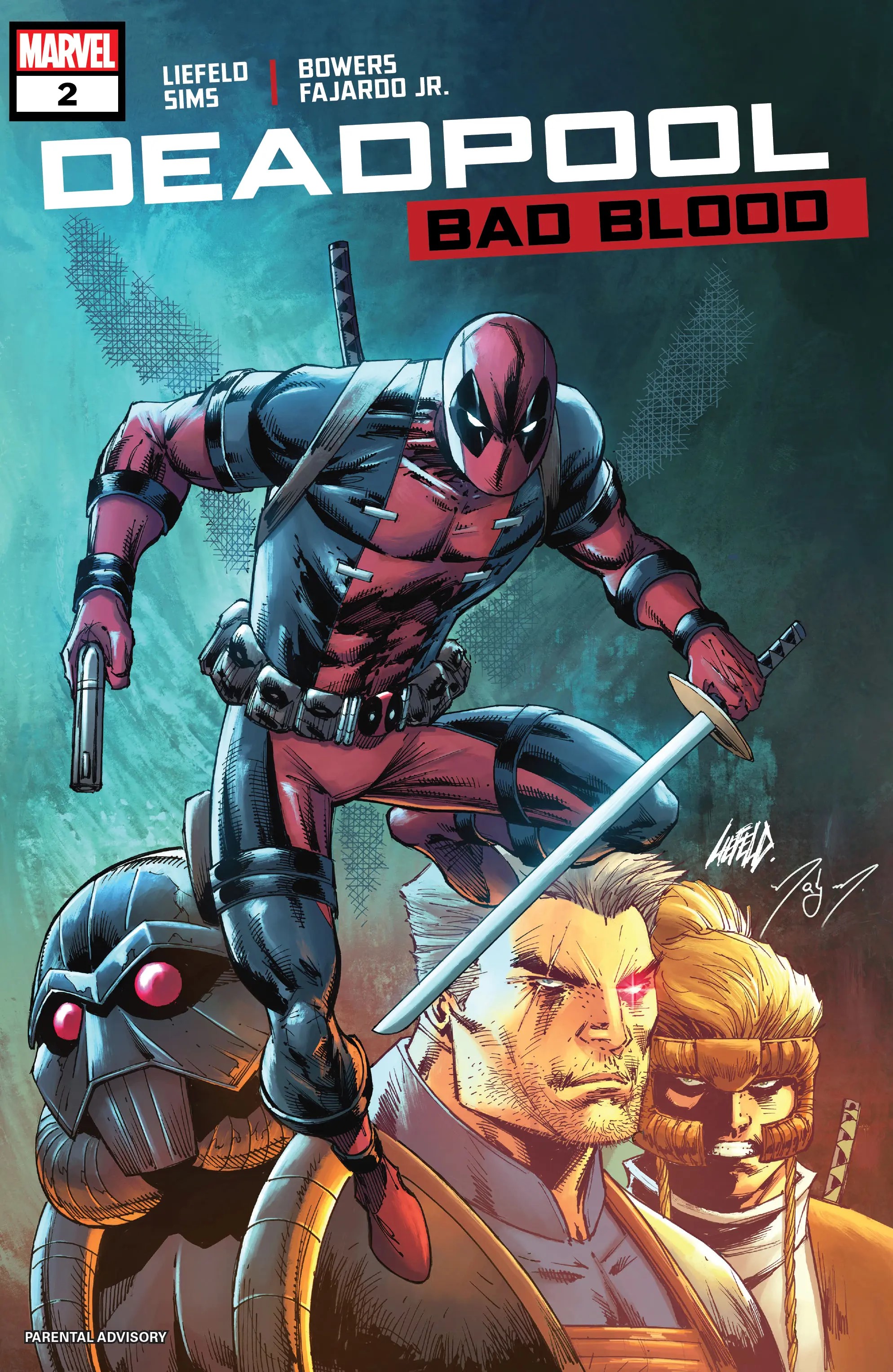 Deadpool: Bad Blood #2 cover