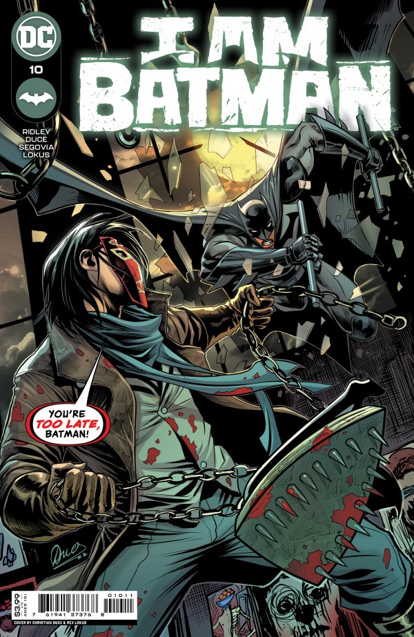 I Am Batman #10 cover