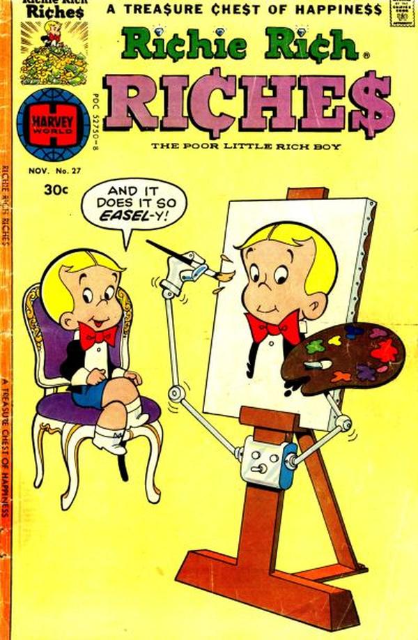 Richie Rich Riches #27 cover