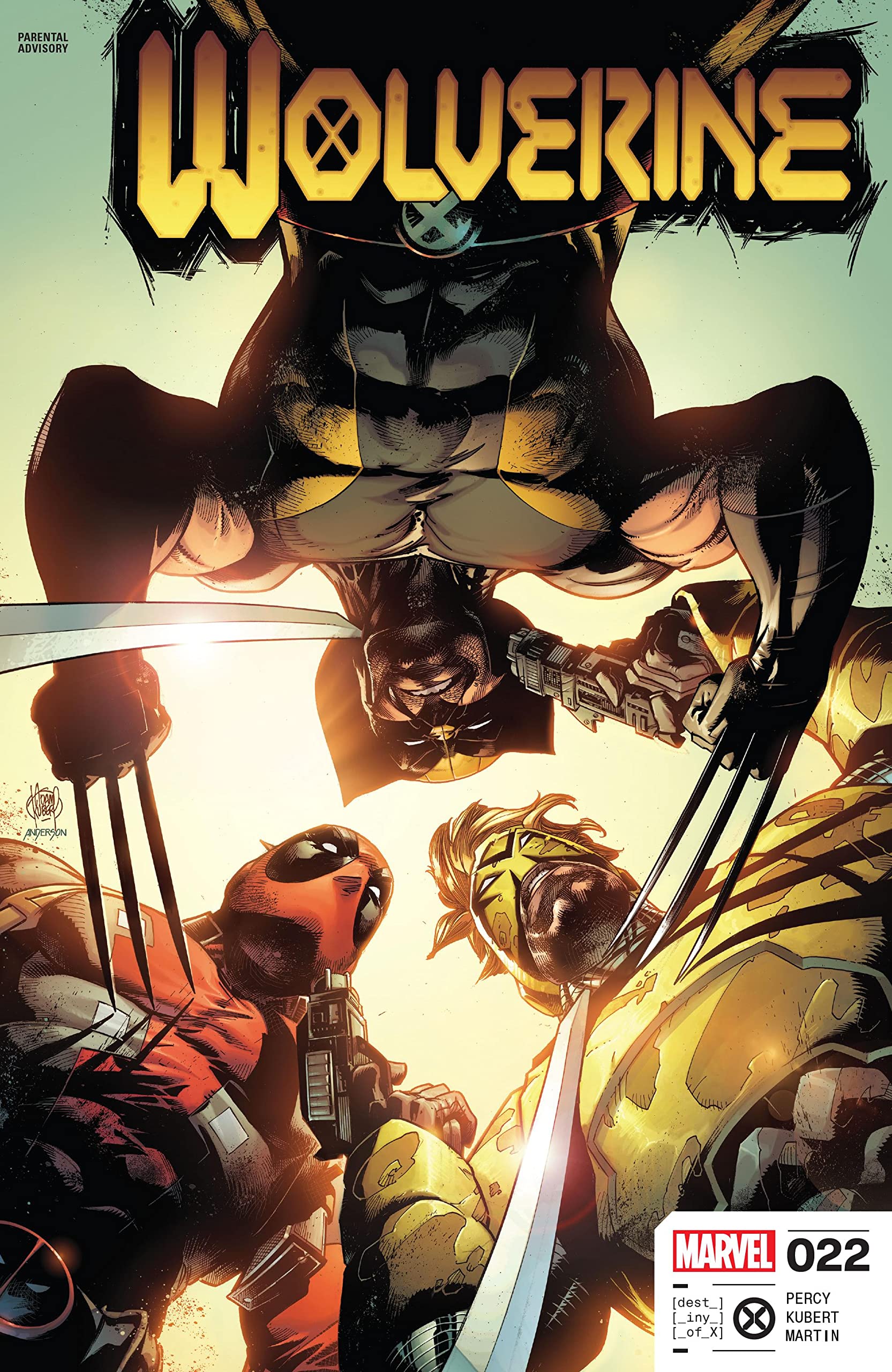 Wolverine #22 cover