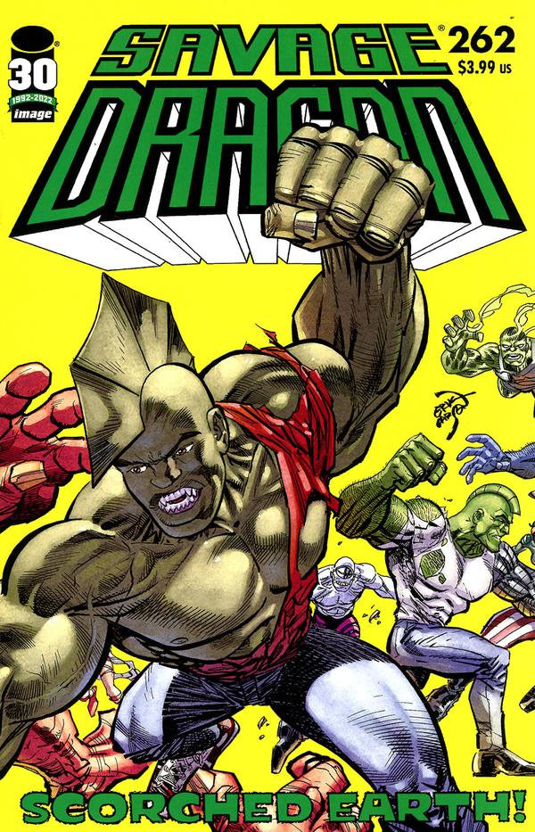 Savage Dragon #262 cover