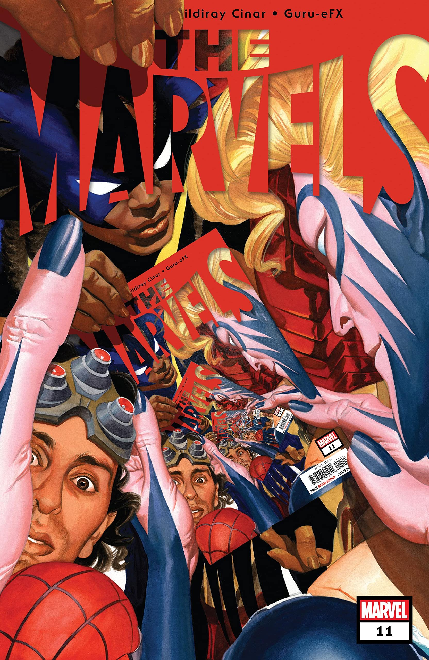 The Marvels #11 cover