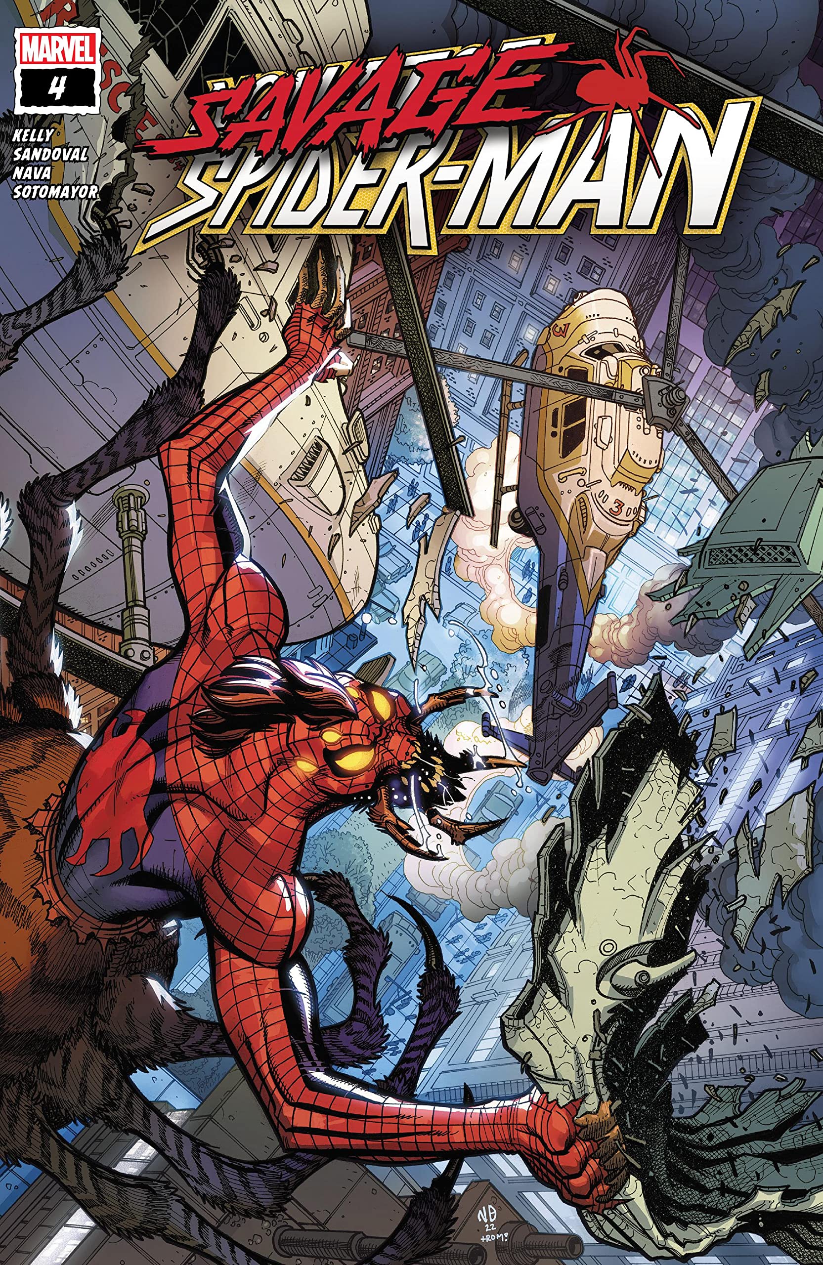 Savage Spider-Man #4 cover