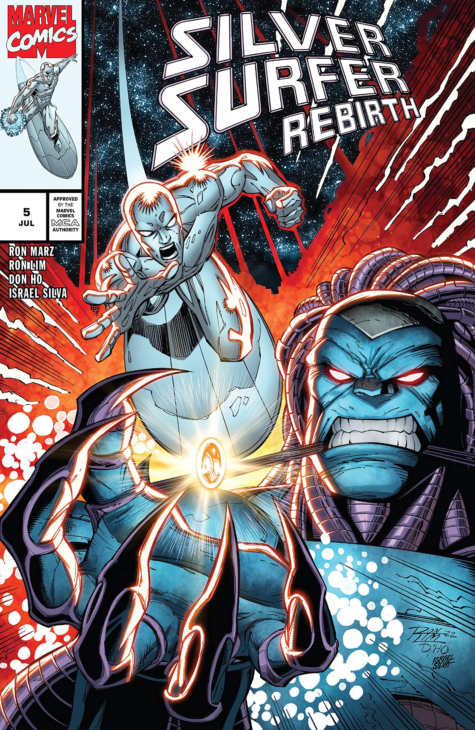 Silver Surfer Rebirth #5 cover