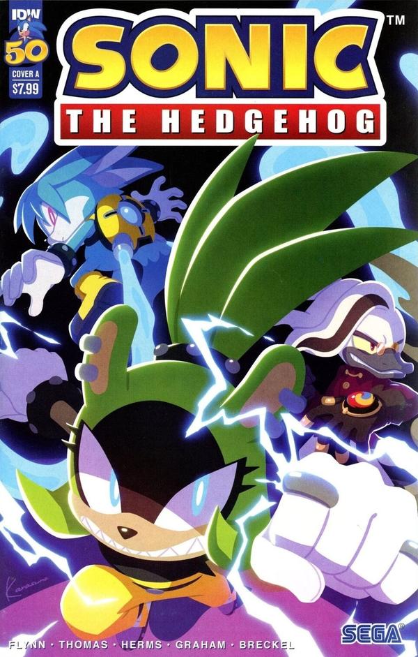 Sonic the Hedgehog #50 cover