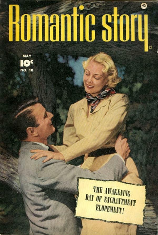 Romantic Story #10 cover