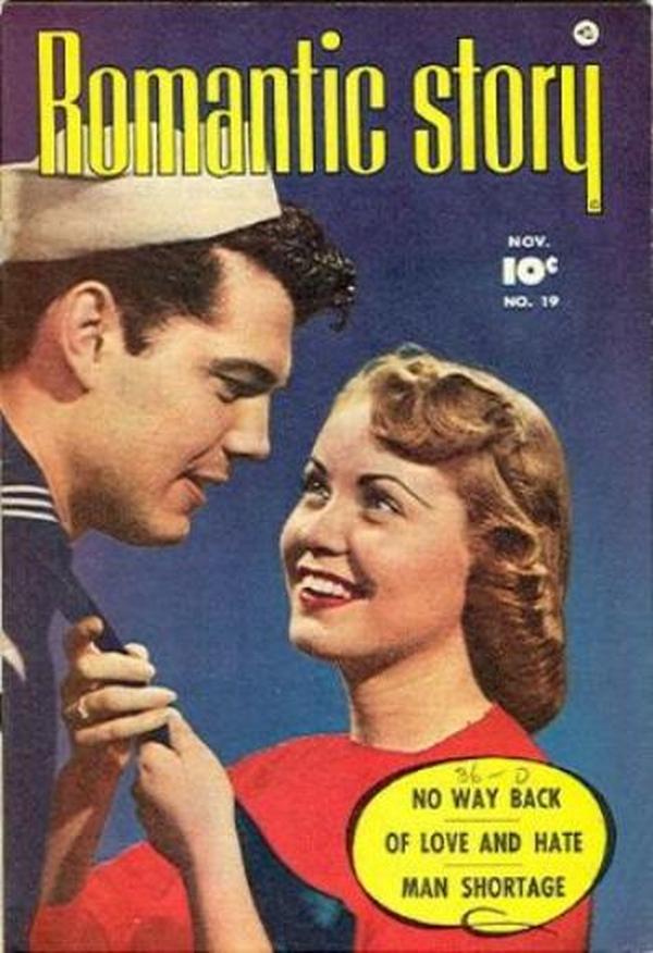 Romantic Story #19 cover