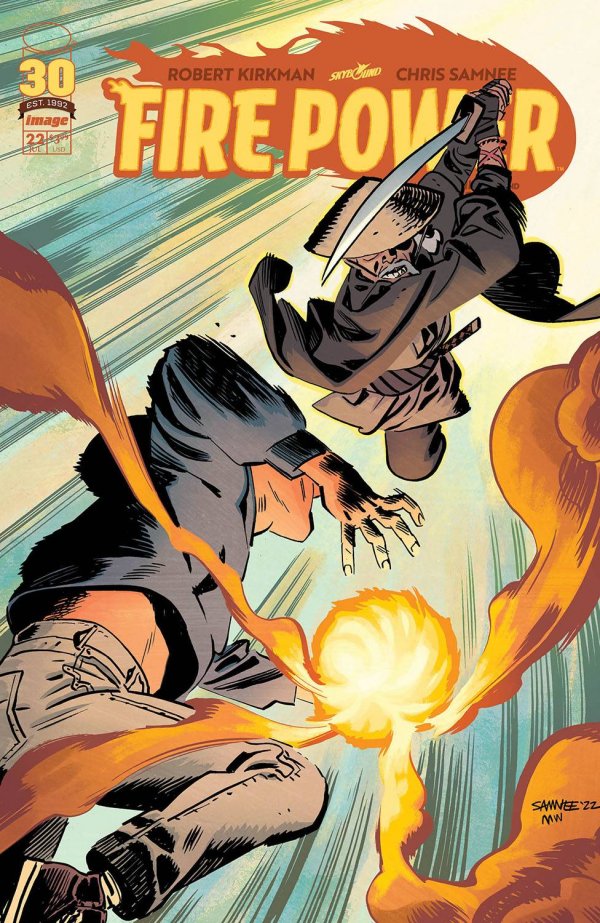 Fire Power #22 cover
