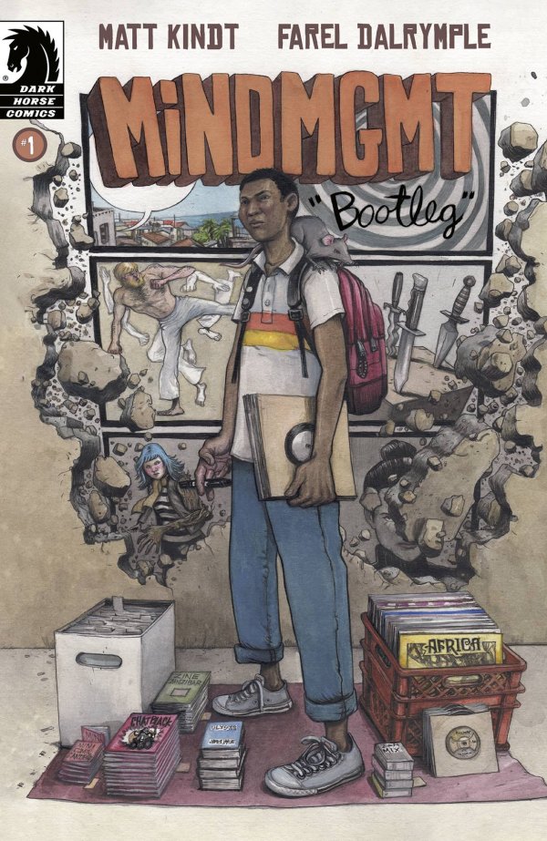 Mind MGMT: Bootleg #1 cover