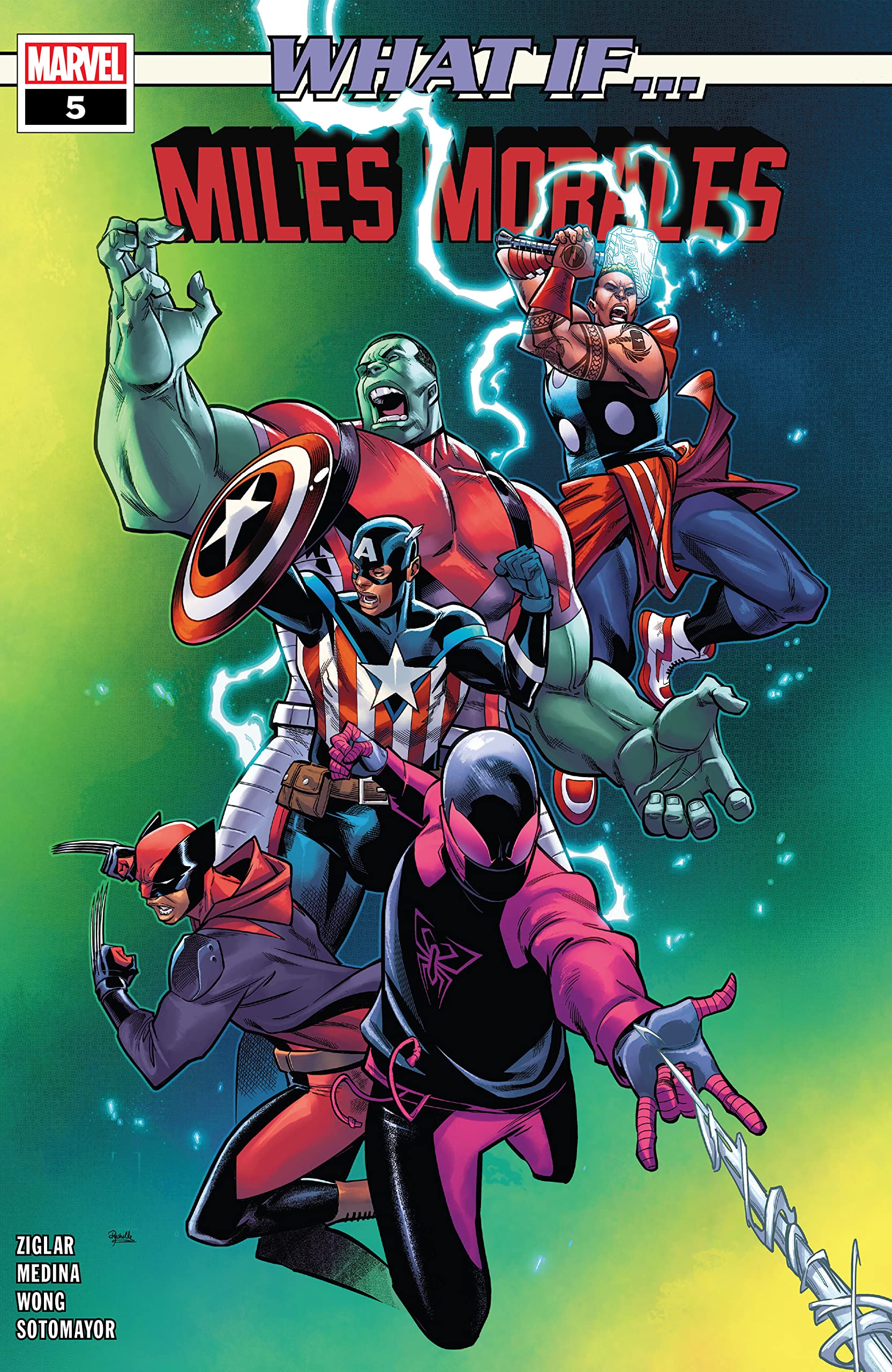 What If...? Miles Morales #5 cover
