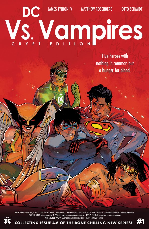 DC vs. Vampires Crypt Edition #1 cover