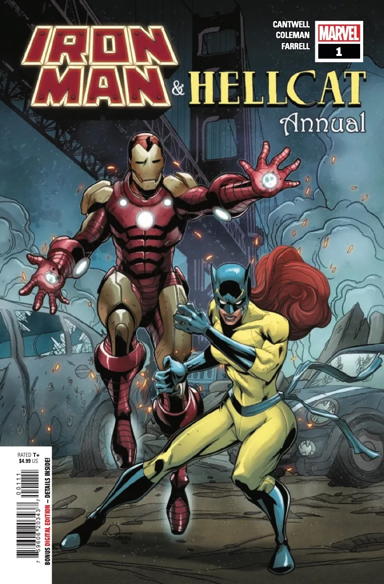 Iron Man / Hellcat Annual #1 cover