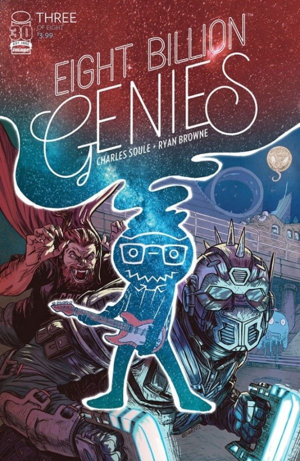 Eight Billion Genies #3 cover