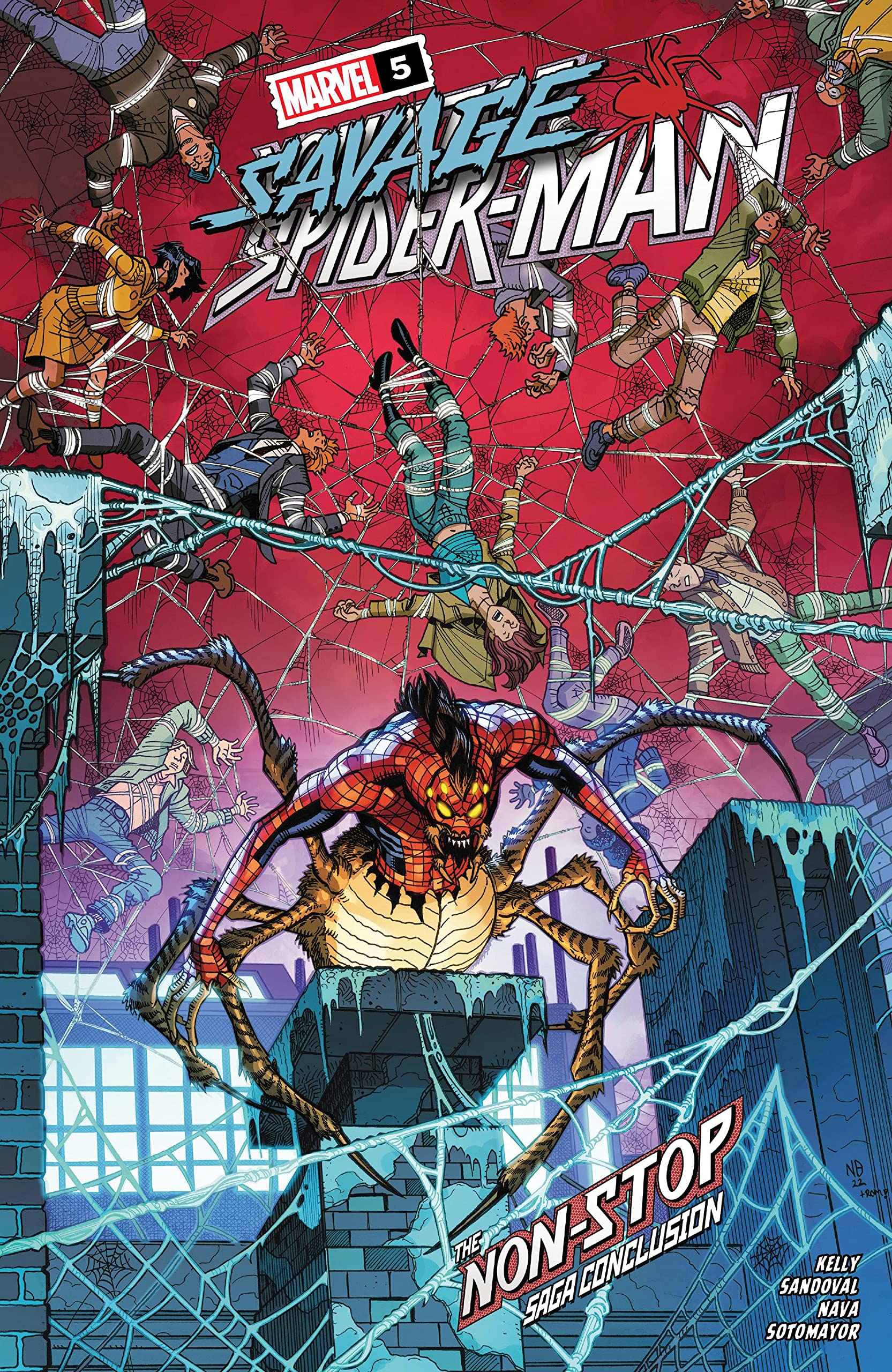 Savage Spider-Man #5 cover