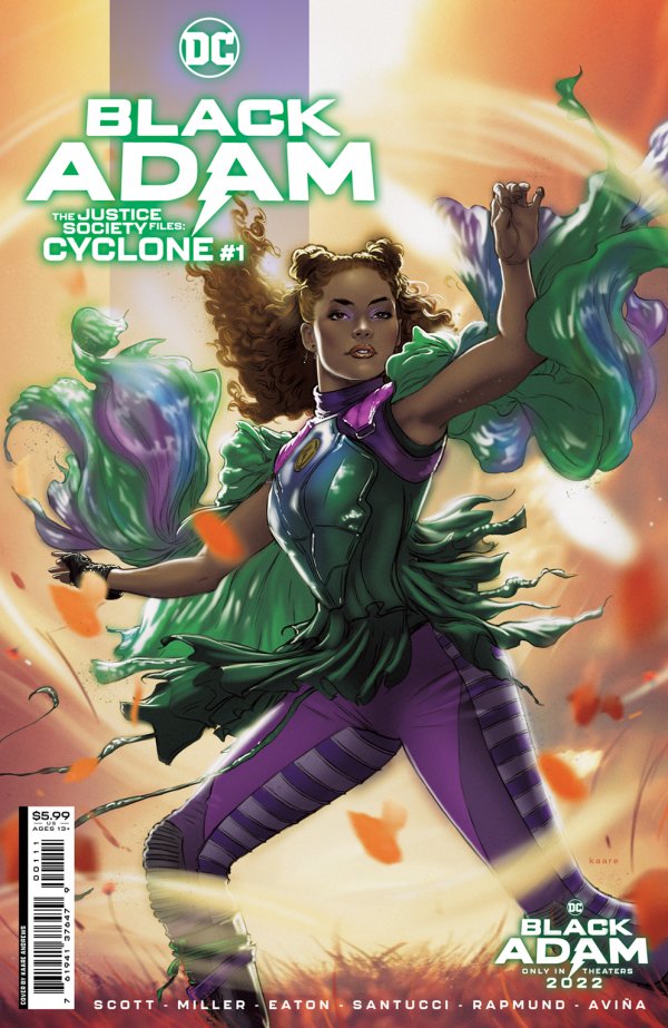 Black Adam - The Justice Society Files: Cyclone #1