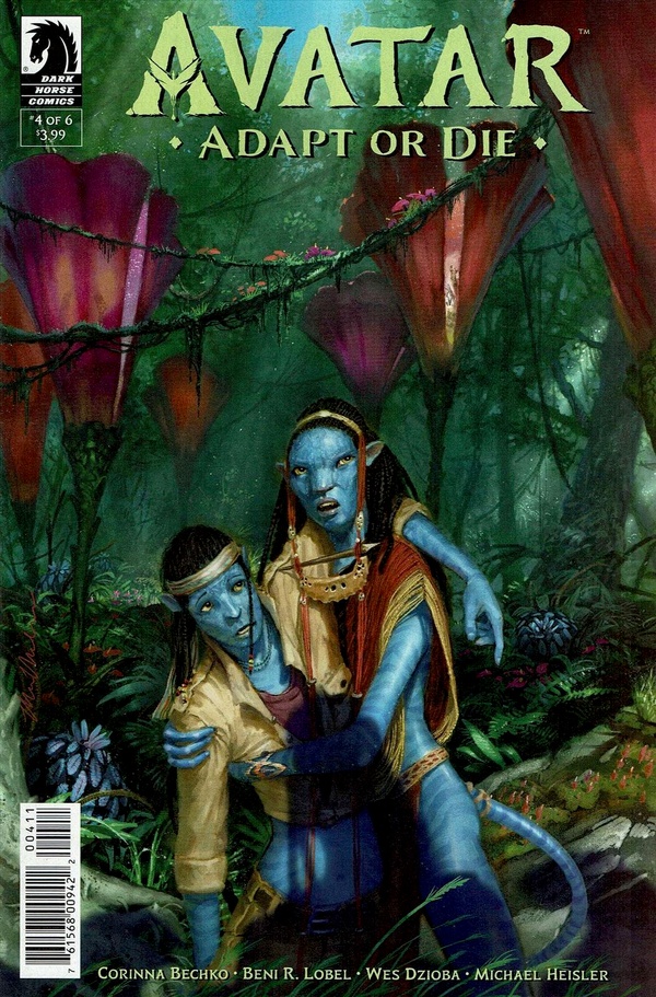 Avatar: Adapt or Die #4 cover