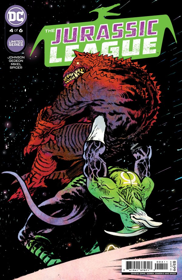 The Jurassic League #4 cover