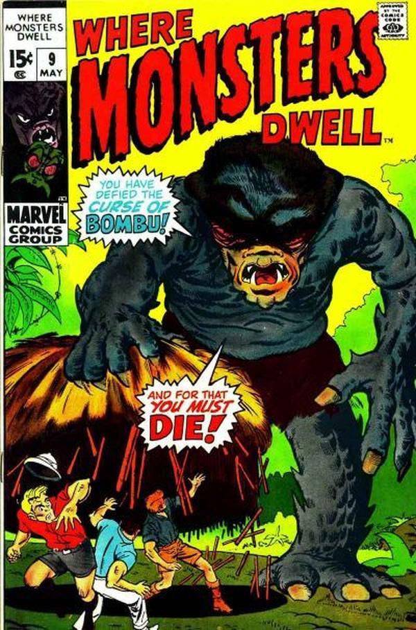 Where Monsters Dwell #9 cover